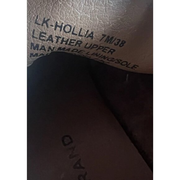 LUCKY BRAND Hollia Heeled SUEDE Bootie SIZE 7 - Picture 6 of 7